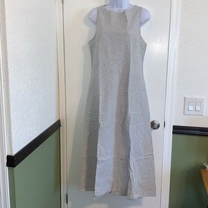 Misslook stripped dress with pockets